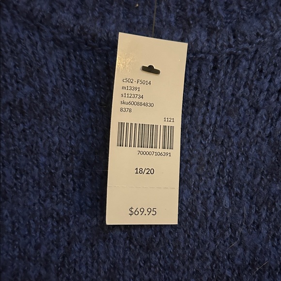 Blue Ombré Sweater - Picture 4 of 5